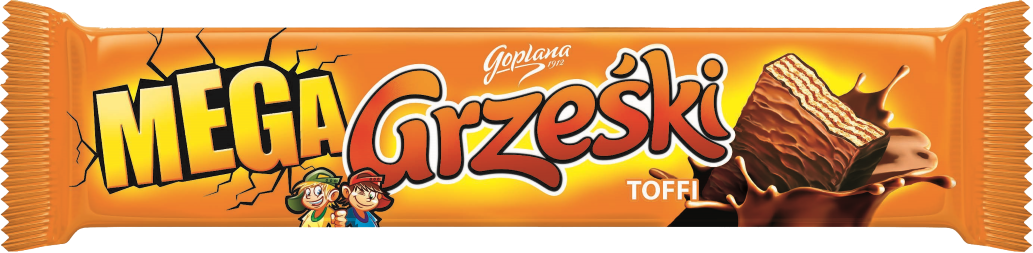 MEGA Grzeski Chocolate Coated TOFEE